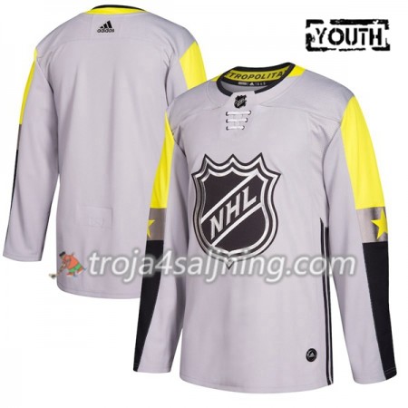 2018 All-Star tröja Metro Division Blank Adidas Grå Authentic - NHL Tröjor Barn